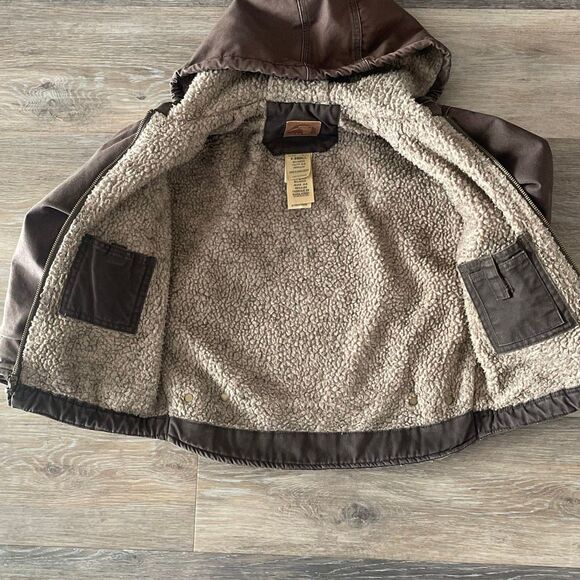 Berne kids coat sz xs Sherpa lined inside - Picture 6 of 12